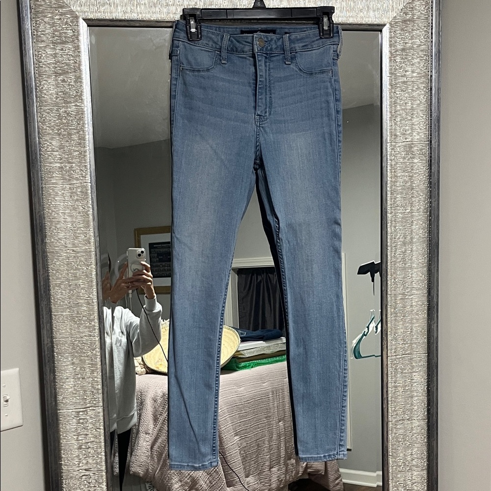 Hollister Light Blue Women's Jeggings